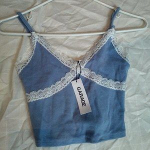 Garage Lace Crop Top